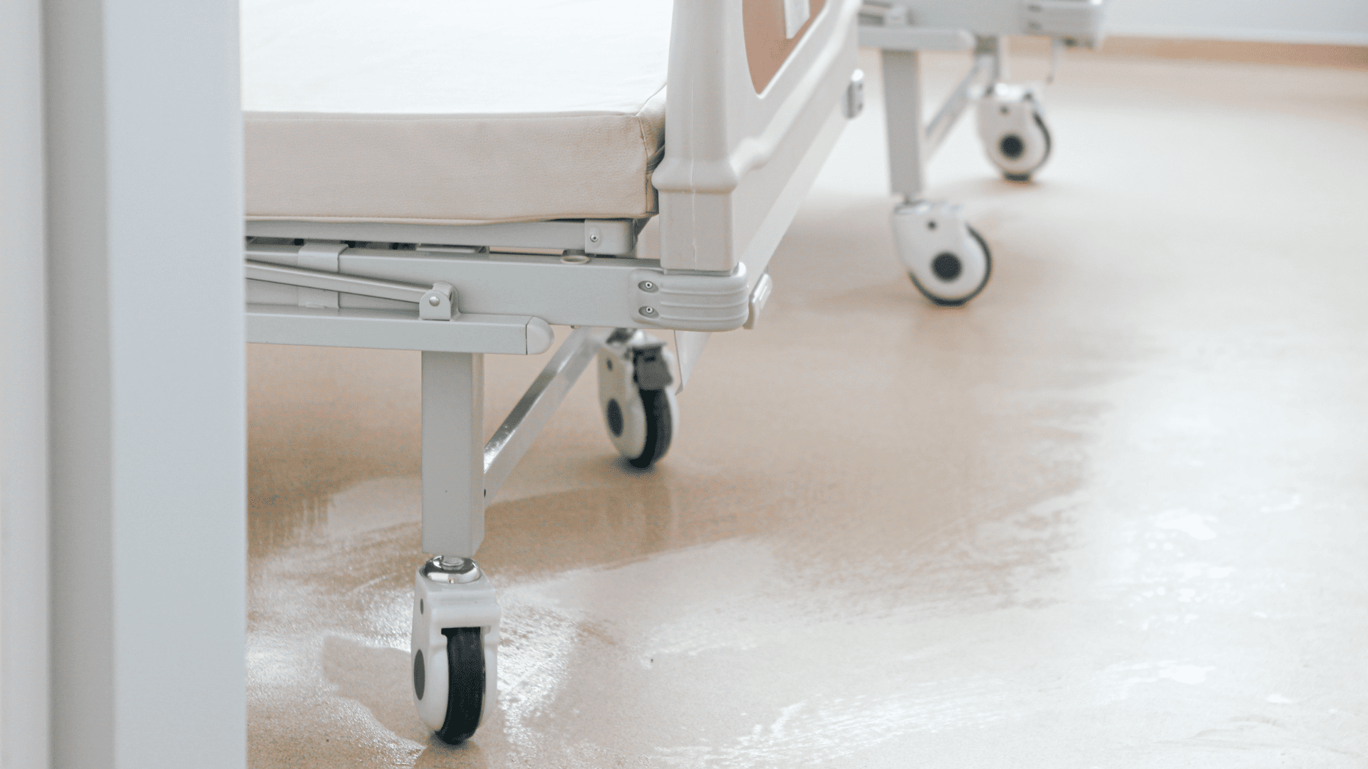 mobility of a hospital bed